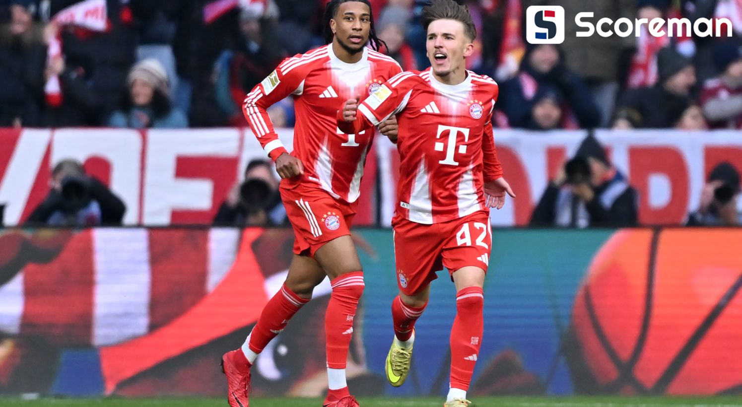 뮌헨, 프라이쿠브르크에 6-2 역전승…11경기 무패